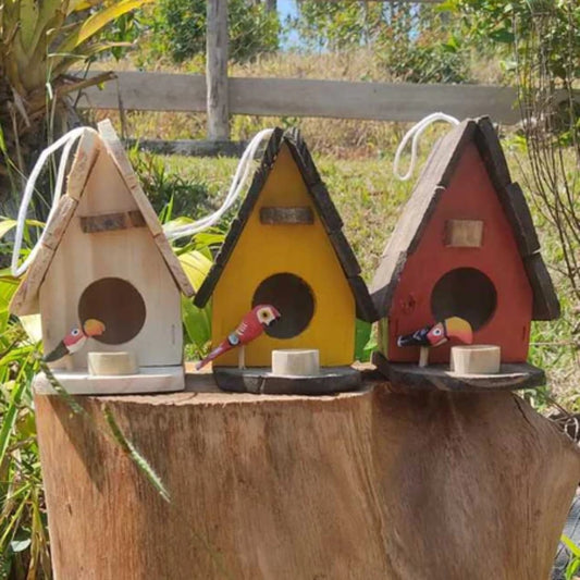 Mínis Chalés Decoração de Jardim